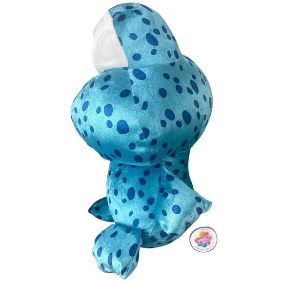 NANCO Blue Polka Dot Frog Plush Stuffed Animal 16" Cute Quarky Toad - Picture 4 of 10